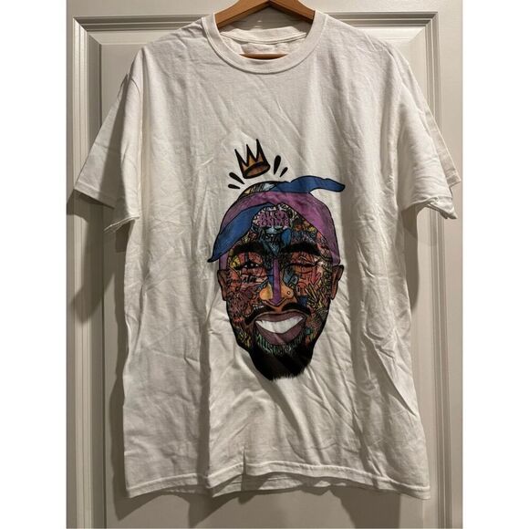 Tupac T-shirt size Medium - Picture 1 of 2